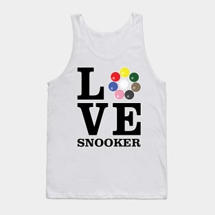 Love Snooker Tank Top